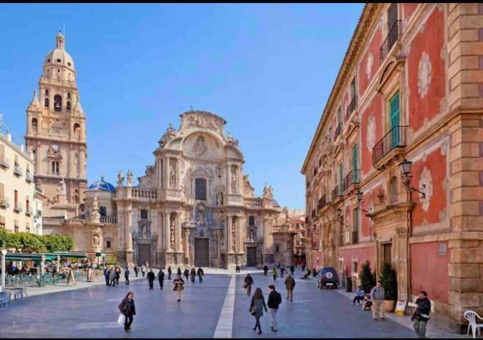 木尔西亚Apartamento Centrico Con Plaza De Garaje Y Piscina公寓 外观 照片